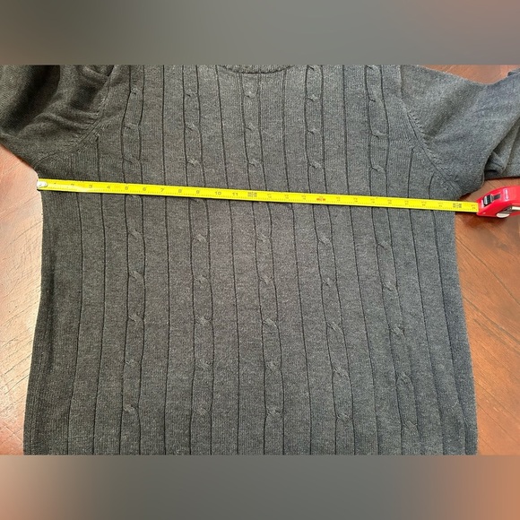 Oscar de la Renta gray Crewneck Sweater size XL - Picture 6 of 6